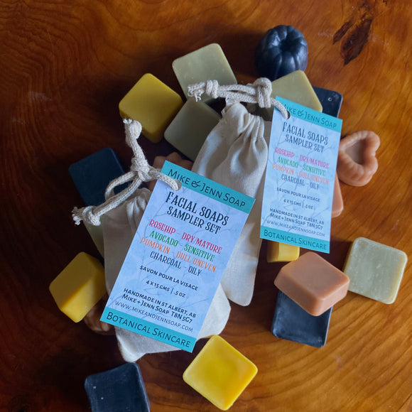 Facial Soaps Sampler Set