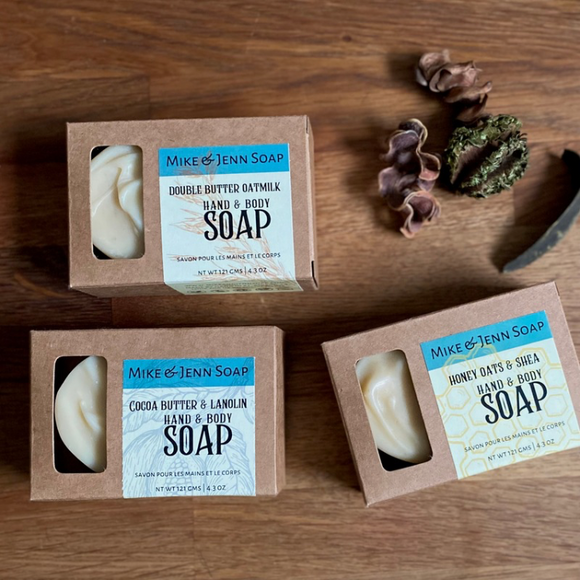 Variety Sets of Unscented Soaps