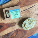 $6 Mint Soaps - Spearmint Euc/Rosemary Mint/Dead Sea Spa