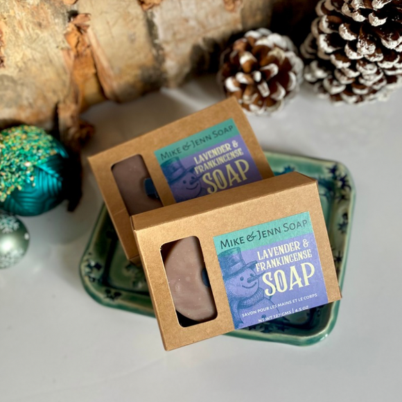 Lavender & Frankincense Soap - Limited Holiday Edition