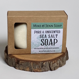 Pure & Unscented Sea Salt Soap