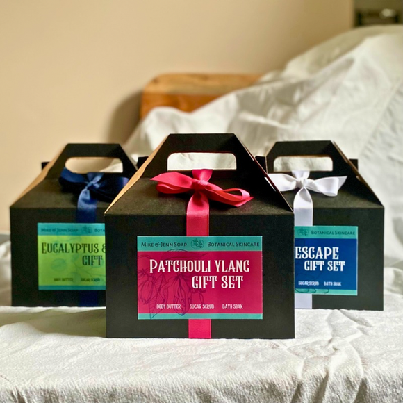 Butter, Scrub & Soak Gift Box Sets