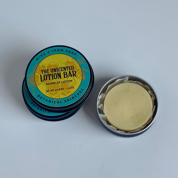 The Unscented Lotion Bar (formerly the bare bee)