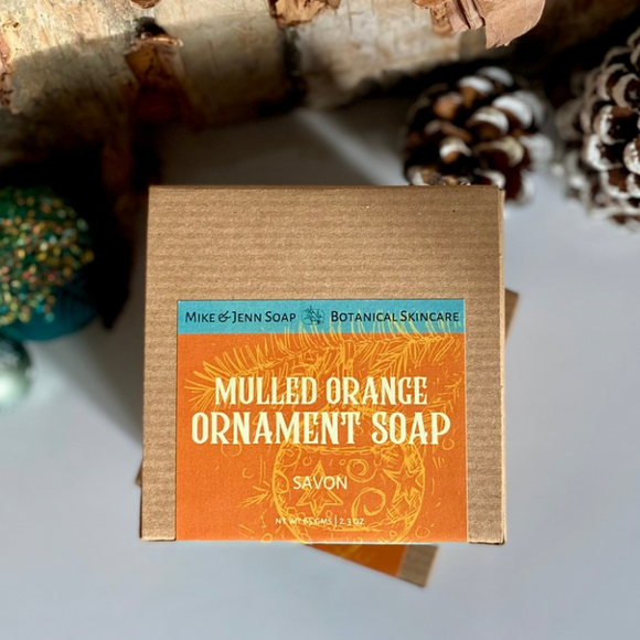 Mulled Orange Ornament Soap - Limited Holiday Edition
