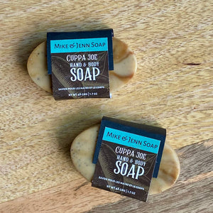 Sampler sized cuppa joe scrubby soap - CLEARANCE