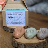 Three Bunny Fluffle Soap
