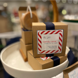 'candy cane soap on a rope' boxed soap