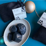 the naughty list - bag of coal soap