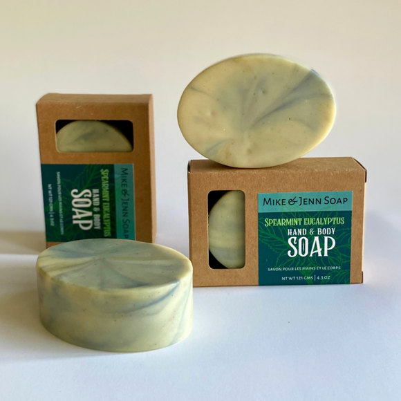 spearmint eucalyptus soap