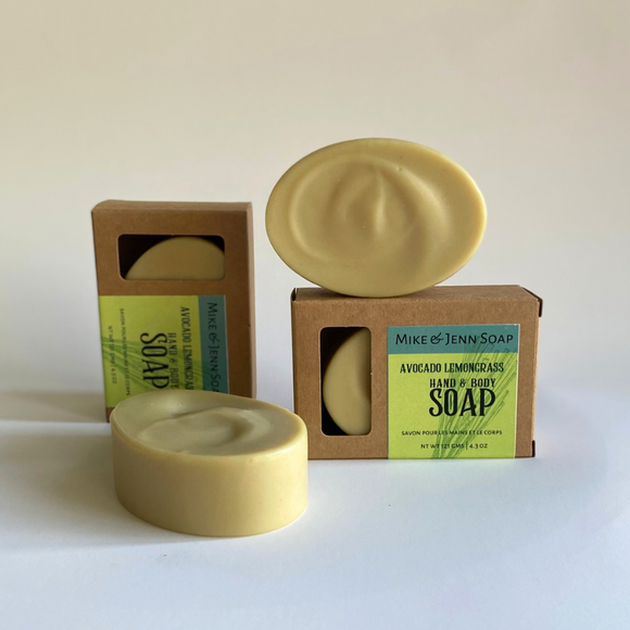 avocado lemongrass soap