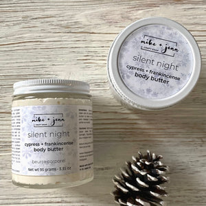silent night : cypress + frankincense body butter