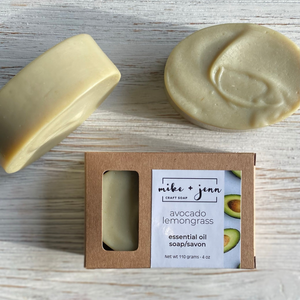 avocado lemongrass soap